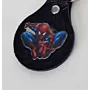 Leather Keychain with Spider-Man Character Handcrafted Design