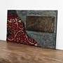 Arabic Quote and Textile Pattern Decorative Wall Art 90 × 60 cm