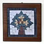 Handmade Geometric Tree of Life Stone Mosaic Wall Art