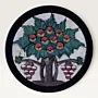 Handmade Madaba Tree of Life Oval Stone Mosaic Wall Art
