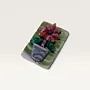 Handmade Potted Flower Stone Mosaic Refrigerator Magnet