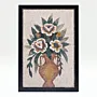 Handmade Botanical Vase Stone Mosaic Wall Art