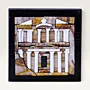 Handmade Petra Treasury Stone Mosaic Wall Art with Multiple Size Options
