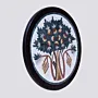 Handmade Madaba Tree of Life Round Stone Mosaic Wall Art