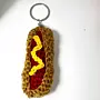 Handmade Crochet Fast Food Figures & Keychains – Burger