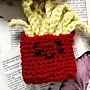 Handmade Crochet Fast Food Figures & Keychains – Burger