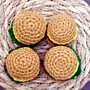 Handmade Crochet Fast Food Figures & Keychains – Burger