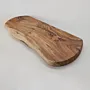 Long Live-Edge Olive Wood Cutting and Serving Board