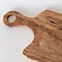 Olive Wood Paddle Cutting Board with Round Hanging Handle