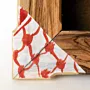 Framed Jordan Heritage Wooden Wall Decor with Crown and Keffiyeh
