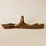 Rustic Branch Wooden Tealight Holder for Three Candles