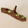 Rustic Branch Wooden Tealight Holder for Three Candles