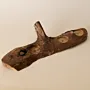 Rustic Branch Wooden Tealight Holder for Three Candles