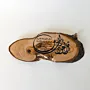 Live-Edge Wooden Arabic Calligraphy Plaque with Engraved Medallions