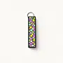 Personalized Colorful Stars Fabric Key Fob