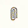 Handmade Colorful Floral Jumbo Acrylic Bookmark