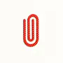 Handmade Red Floral Jumbo Acrylic Bookmark