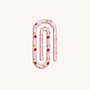 Handmade Pink Strawberry Jumbo Acrylic Bookmark