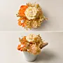 Handmade Flower Bouquet Candle Arrangement with Dried Flowers - 200g