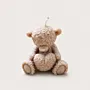Handmade Brown Teddy Bear Candle with Vanilla Scent - 115g