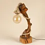 Handmade Curved Branch Edison Table Lamp – Athar Al-Sarmad Design