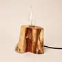 Handmade Natural Trunk Flame Table Lamp – Trunk Flame Design