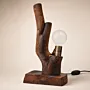 Handmade Branched Wood Table Lamp – Branch Aura Design with Warm Light