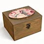 Floral Decoupage MDF Wooden Storage Box