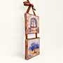 Set of 2 Mini Decoupage Canvas Wall Art