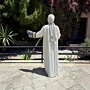 Elegant Flowing Abaya with Statement Sequin Cuffs