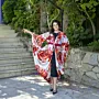 Rose Satin Silk Abaya with Coordinating Belt