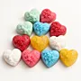 Floral Embossed Heart Glycerin Soap Favor – 3x5x5 cm