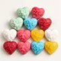 Floral Embossed Heart Glycerin Soap Favor – 3x5x5 cm