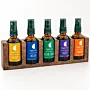 Aromatherapy Mood Spray Gift Set with Wooden Stand – 5 × 50 ml