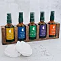 Aromatherapy Mood Spray Gift Set with Wooden Stand – 5 × 50 ml