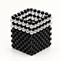 Handmade Black Crystal Brush Holder with Clear Band Options thumbnail