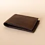 Distressed Nubuck Men's Bifold – Classic Brown – 24x9x1.5 cm