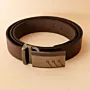 Unisex Leather Belt – Brown with Utility Buckle (Available In Sizes)