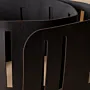Natural Leather Scarf Belt in Black or Dark Brown – 12x100 cm