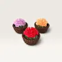 Woven Basket Flower Bouquet Scented Candle (Available In Scents and Colors)