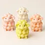 Handmade Large Eid Sheep Sculpted Scented Candle – 7 cm (Available In Scents and Colors)