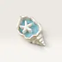 Seashell Scented Candle with Starfish Detail (Available In Scents and Colors)