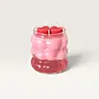Romantic Heart-Topped Scented Candle in Glass (Available In Scents and Colors)