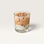 Iced Latte Scented Candle in Clear Glass with Ice Detail (Available In Scents and Colors)