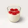 Mini Rose Flower Scented Candle in Glass (Available In Scents and Colors)