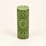 Tall Ramadan Lantern Pattern Scented Candle (Available In Scents and Colors)