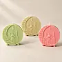Round Ramadan Mosque and Crescent Candle (Available In Scents and Colors)
