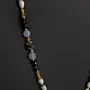 Handcrafted Bohemian Necklace in beads with Distinctive Detail