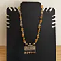 Handcrafted Yellow Agate Indian-Pendant Necklace