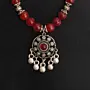 Handcrafted Heritage-Inspired Necklace in beads with Distinctive Detail